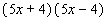 Multiply binomials using the COLUMN method.  