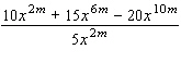Divide. Assume all variables represent positive numbers.   A)    B)    C)    D)    E)   