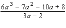 Divide.   A)    B)    C)    D)    E)   