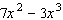 Factor the expression by taking out the greatest common factor.   A)    B)    C)    D)    E)   