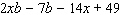 Factor by grouping.   A)    B)    C)    D)    E)   