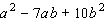 Factor the trinomial.   A)    B)    C)    D)    E)   