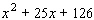 If one of the factors of   is   what is the other factor? A)    B)    C)    D)    E)   