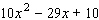Factor the trinomial.   A)    B)    C)    D)    E)   