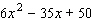 Factor the trinomial.   A)    B)    C)    D)    E)   