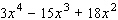 Factor the expression completely. Look first for the greatest common factor.  
