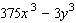 Factor the expression as the sum or difference of two cubes.   A)    B)    C)    D)    E)   