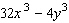 Factor the expression as the sum or difference of two cubes.  