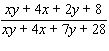 To reduce the following rational expression to lowest terms, you will have to use factoring by grouping. Be sure to factor each numerator and denominator completely before dividing out any common factors. (Remember, factoring by grouping takes two steps.)  
