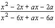 To reduce the following rational expression to lowest terms, you will have to use factoring by grouping. Be sure to factor each numerator and denominator completely before dividing out any common factors. (Remember, factoring by grouping takes two steps.)  