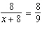 Solve the following equation. Be sure to check each answer in the original equation if you multiply both sides by an expression that contains the variable.   A)    B)    C)    D)    E) no solution