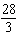 One number is 3 times as large as another. The sum of their reciprocals is   . Find the two numbers. A)    B)    C)    D)    E)   
