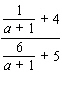 Simplify the complex fraction.   A)    B)    C)    D)    E)   