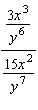 Simplify the complex fraction.  