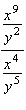 Simplify the complex fraction.  