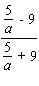 Simplify the complex fraction.  