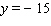 If   varies directly with   and if   when   find   when   is 15.   = __________