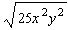 Assume all variables are positive, and find the root.   A)      B)    C)    D)    E)   