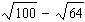 Simplify the expression.  