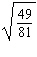 Use property 2 of the radicals to simplify the following.  