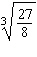 Use property 2 of the radicals to simplify the following.  