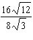 Put the radical expression into simplified form.  
