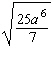 Put the radical expression into simplified form. Assume the variable represents a positive number.  