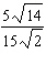 Put the radical expression into simplified form.  