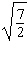 Put the radical expression into simplified form.  