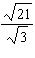 Put the radical expression into simplified form.  
