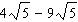 Simplify each term, if necessary, and then use the distributive property to combine terms, if possible.  