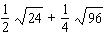 Simplify each term, if necessary, and then use the distributive property to combine terms, if possible.  
