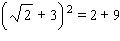 The following statement is false. Correct the right side to make the statement true.  