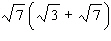 Perform the multiplication. Give your answer in simplified form for radical expressions.  