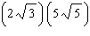 Perform the multiplication. Give your answer in simplified form for radical expressions.  