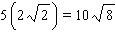 The following statement is false. Correct the right side to make the statement true.  