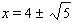 Solve the equation.   A)    B)    C)    D)    E)   