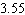 The displacement, in cubic inches, of a car engine is given by the formula   where   is the stroke and   is the bore, as shown here, and   is the number of cylinders.   Calculate the bore for the car with six cylinders,   inches of stroke, and   cubic inches of displacement. Use   to approximate   A)    B)    C)    D)    E)   