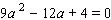 Solve the equation by completing the square.  