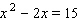 Solve the equation by completing the square.  