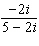 Divide the complex numbers.   A)    B)    C)    D)    E)   