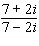 Divide the complex numbers.   A)    B)    C)    D)    E)   
