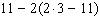 Use the rule for order of operations to simplify the expression as much as possible.   A)    B)    C)    D)    E)   