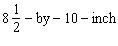 Find the perimeter of an   piece of notebook paper. A)    inches B)    inches C)    inches D)    inches E)    inches