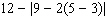 Simplify the expression.  