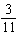 Write the following fraction as an equivalent fraction with denominator   .  