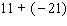 Work the following problem using the rule for addition of real numbers.   A)    B)    C)    D)    E)   