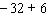 Work the following problem using the rule for addition of real numbers.  