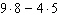 Use the rule for order of operations to simplify the expression as much as possible.  