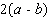 Apply the distributive property, and then simplify the result.   A)    B)    C)    D)    E)   